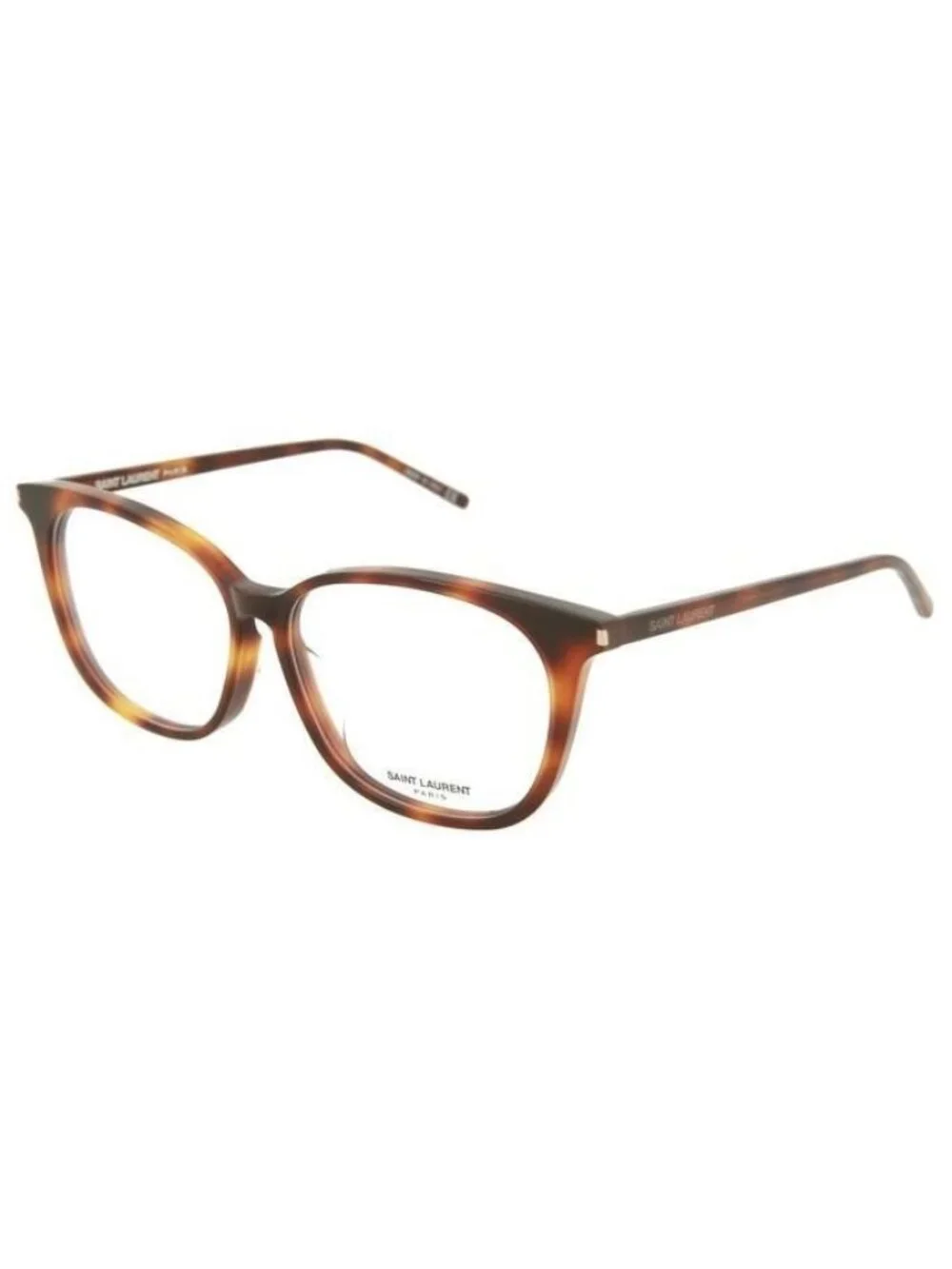 New Saint Laurent Womens Round/Oval Havana Clear Fashion Designer Sunglasses